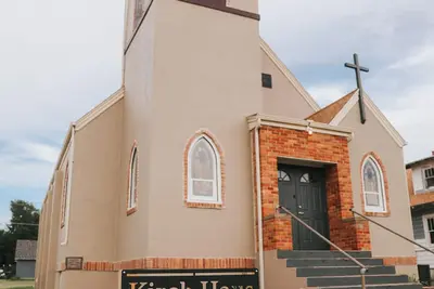 Image de Church, located in Christmas City of the High Plains.