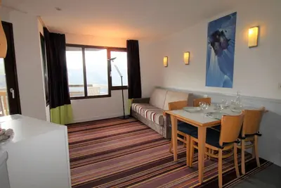 Image de Avoriaz: Studio cabine 4 pers, cuisine équipée, wifi, balcon, casier à skis
