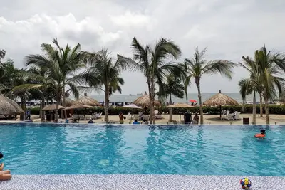 Image de Samaria beach club direct exit to the sea. Zazue Sector, Pozos Colorados Beach