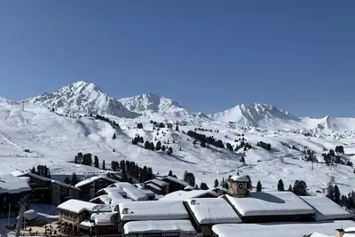 Image de Belle Plagne 2 pièces plein Sud, vue exceptionnelle, skis aux pieds