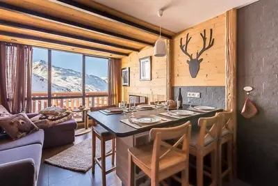 Image de Duplex tout confort, cosy au pied des pistes