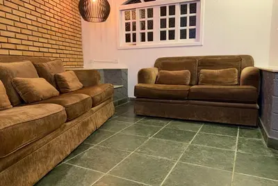 Image de House in Itanhaém facing the sea, 50 meters from the sandy beach.