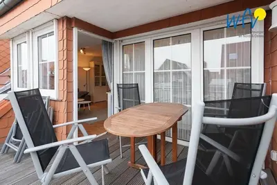 Image de Cozy vacation apartment with a wonderful south-facing balcony on Juist!