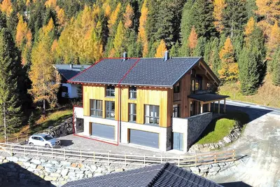 Image de Superbe lodge de luxe dans une région de ski