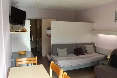Image de Au pied des commerces, 5ème étage, balcon, télévision, 27m², Superdévoluy