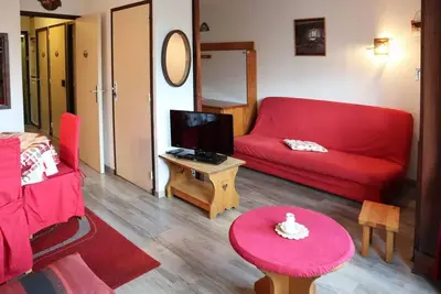 Image de Centre station, 8ème étage, balcon, télévision, casier à ski, 32m², Les Orres