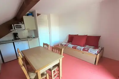 Image de Appartement Cozy 2 Pièces pour 4 Pers. avec Balcon - Résidence Les Chalets d'Aurouze, La Joue du Loup