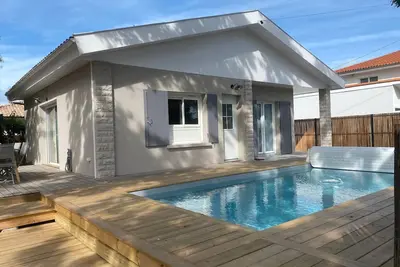 Image de Villa Des Becasses - Andernos les Bains - piscine chauffée