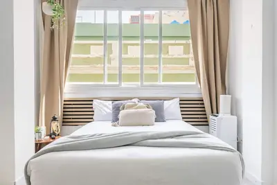 Practical and Cozy Studio Situated Steps to the Beach