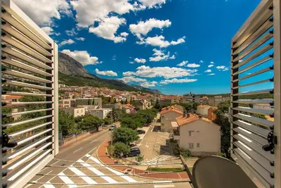 Image de Appartement de vacances Makarska pour 1 - 6 personnes avec 2 chambres à coucher - Maison de vacances
