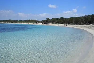 Image de Maison de vacances Sa Ràpita pour 1 - 4 personnes avec 2 chambres à coucher - Maison mitoyenne