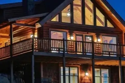 Image de Mountain Ski House w/hot tub, wrap around deck, panoramic views!