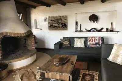 Unique house on the remote Maasai Plains