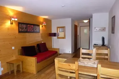 Image de Studio accueillant avec balcon, parking et wifi - Brides-les-Bains
