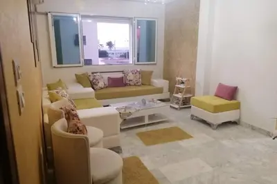 Image de appartement avec une vue de mer magnifique