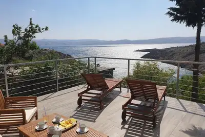 Image de Appartement de vacances Karlobag pour 1 - 4 personnes avec 1 chambre à coucher - Maison de vacances