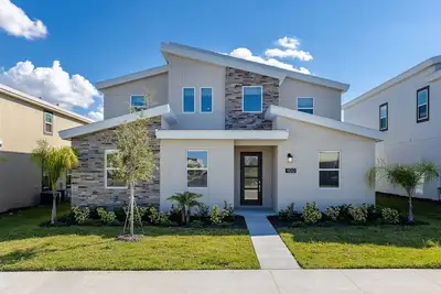 Image de Modern Villa | Themed Kids Bedrooms, Private Pool with Spillover Spa and Game Room