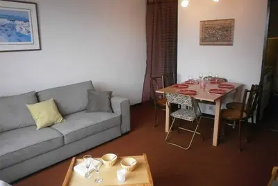 Image de Studio cabine 6 pers, balcon, parking, cuisine équipée