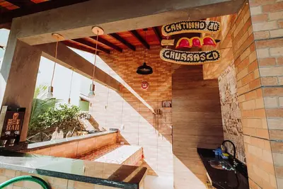 Casa c\/ churrasq em Monte Castelo, Campo Grande\/Ms