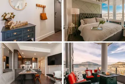 Image de Luxury Furnished Condo With Views  1 Bed & Den! Dt Kelowna