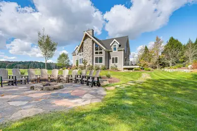 Image de Spacious & Secluded Forksville Home: Fire Pit