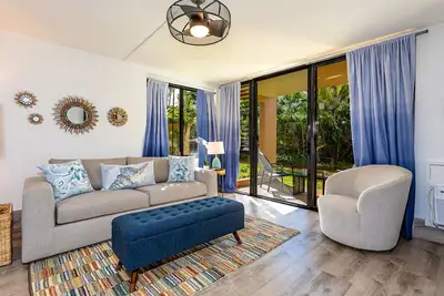 Image de Ground Floor 1Bd/2Ba Kihei 8-101 Tropical Views Beach Access and Modern Comforts