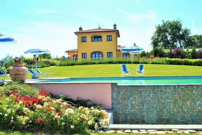 Image de Belle villa à Cortona avec piscine privée