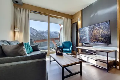 Image de Appartement moderne au cœur de Tignes, 2 chambres, balcon, WiFi, linge fourni