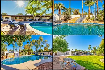 Image de Scottsdale Family and Group Retreat | Pool Slide, Spa & Games
