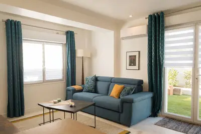 Image de Superbe appart en centre ville avec jardin