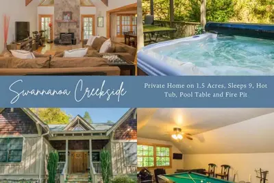 Image de Swannanoa Creekside~$375 Free Activities Daily