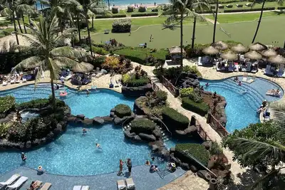 Image de Luxury Ocean view 2 bedroom condo on beautiful Kaanapali Beach Maui