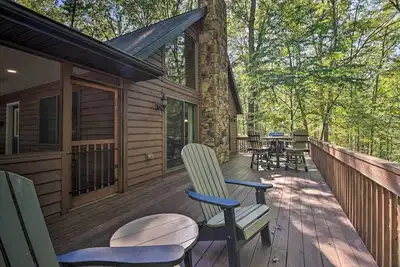 Image de Cacapon River Cabin w/ Private River Access!
