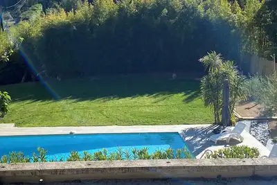 Image de Rez De Chaussee De Villa Avec Piscine Et Terrain De PÉTANQUE