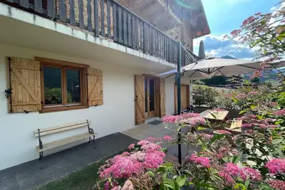 Image de Joli 3 pièces dans chalet, plain-pied, terrasse, jardin