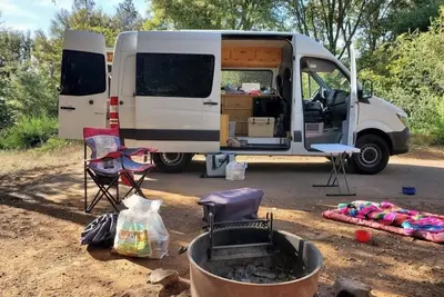 Custom Build Eco Friendly High-top Sprinter Camper Van (Drivable)