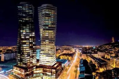 Image de ★★★★★ Deluxe Two-Room 60m² Mountain view in Axis Towers