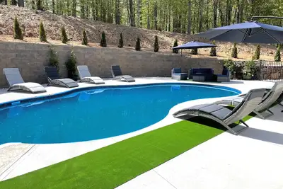 Image de Private Outdoor Heated Pool, The Running Eagle spacious home, Game Room&Hot Tub