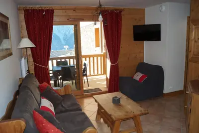 Image de \"Domaine Les Saisies \" 2 pièces 33 m2, Wifi, garage, piscine Chauffée