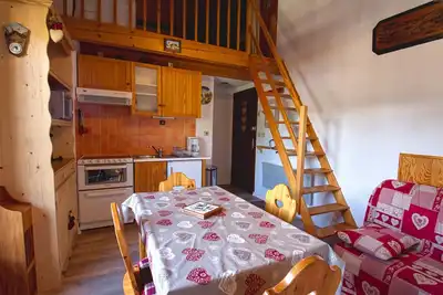 Image de Charmant duplex mezzanine à Morillon près télécabine