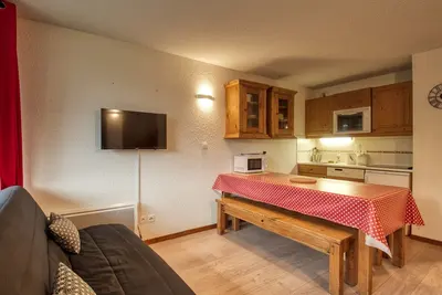 Image de Appartement cosy 6 pers, cuisine équipée, balcon, casier à skis - Morillon 1100