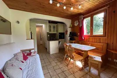 Image de Appartement cosy pour 4 pers avec terrasse, proche commerces et télécabine à Morillon