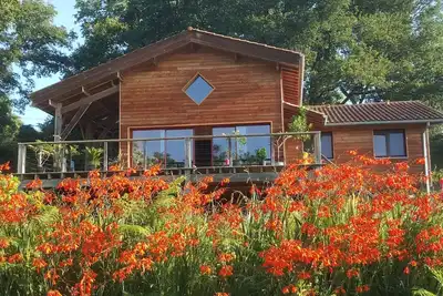 Image de Villa éco-lodge sur Pilotis - Piscine\/Vélos\/Plancha - entre Bayonne et Hossegor