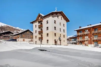 Image de Appartement Baita Paola 8 posti avec vue montagnes, balcon et Wi-Fi