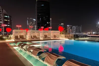 Image de Stunning Downtown Studio, 5 mins from Burj Khalifa with Canal view! !