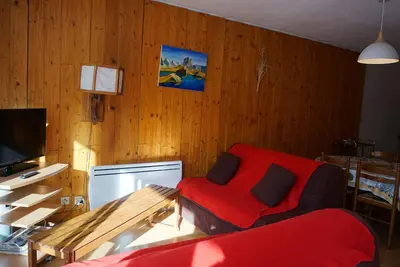 Image de Charmant 2/3 pièces avec balcon, au cœur de Pra Loup, 80m des pistes