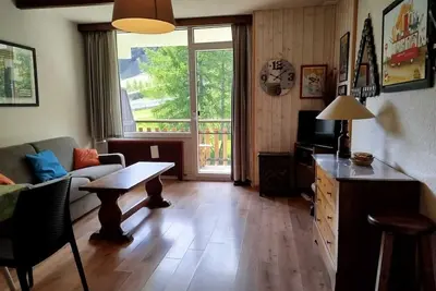 Image de Coquet studio rénové, au pied des pistes et proche du centre de Pra Loup