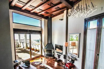 Magnificent loft with terrace and views