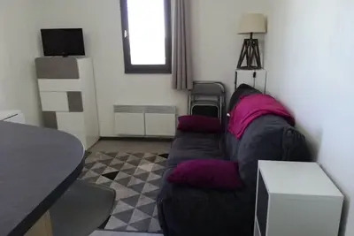 Image de Studio cabine 4 pers, centre station, cuisine équipée et bain