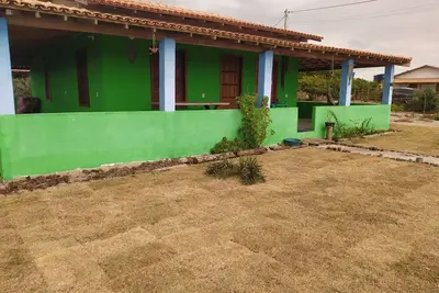 Image de Casa de frente para o mar, pĂ© na areia em CaraĂva Ba